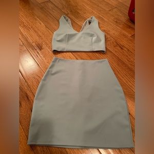 Two Piece Skirt Set